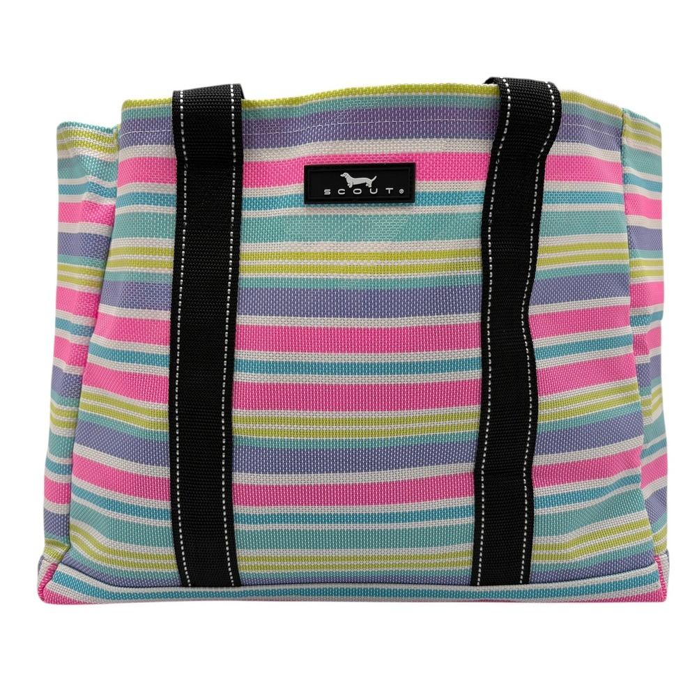 Scout Joyride Woven Tote Bag Womens Multicolored Striped All-Weather Beach